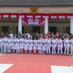 Peringati HUT ke-81 RI, Lapas Bandanaira Ikuti Upacara Bendera di Istana Mini