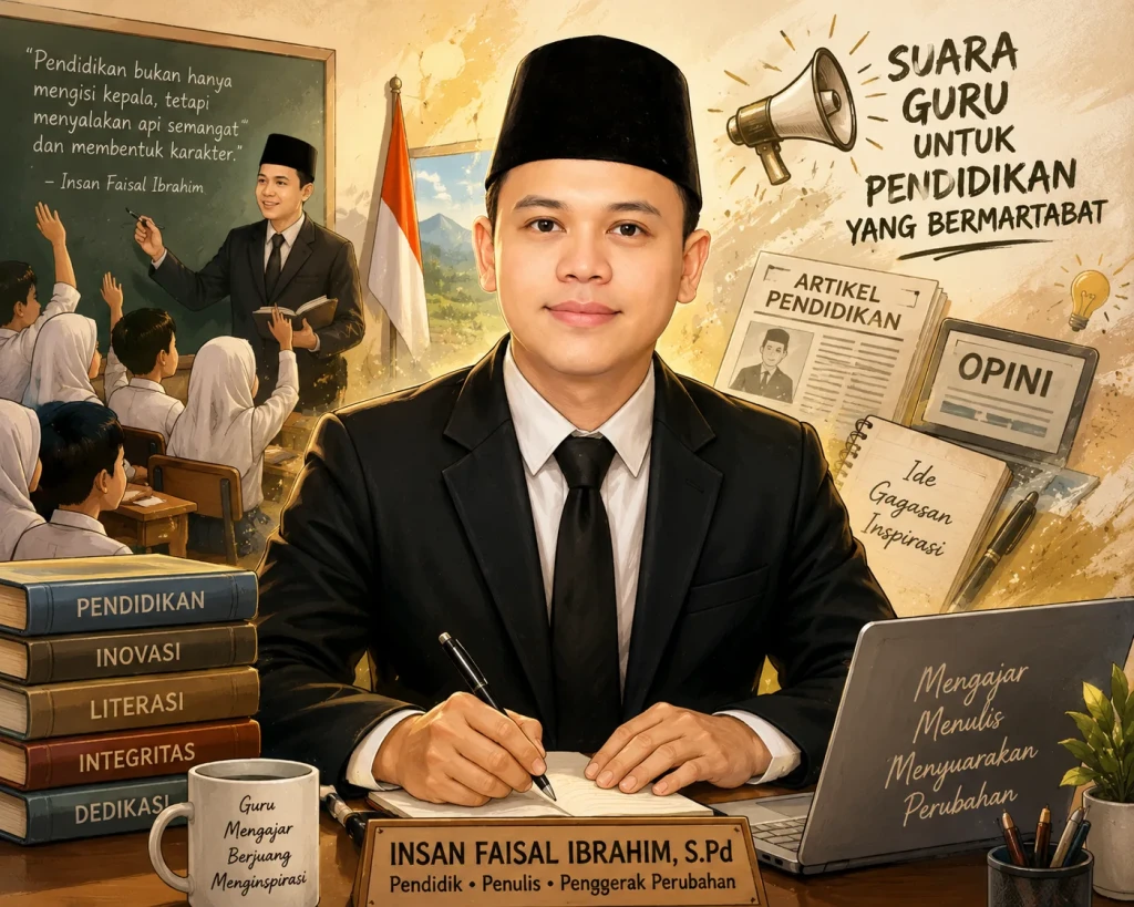 Insan Faisal Ibrahim dan Semangat Menggerakkan Dunia Pendidikan