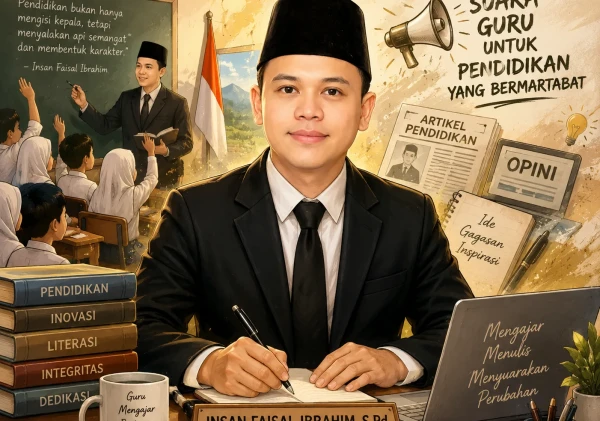 Insan Faisal Ibrahim dan Semangat Menggerakkan Dunia Pendidikan