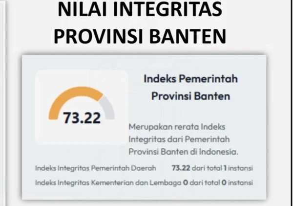 Banten Catat Kenaikan Integritas Tertinggi, KPK Rilis Hasil SPI 2025 pada Puncak Hakordia di Yogyakarta