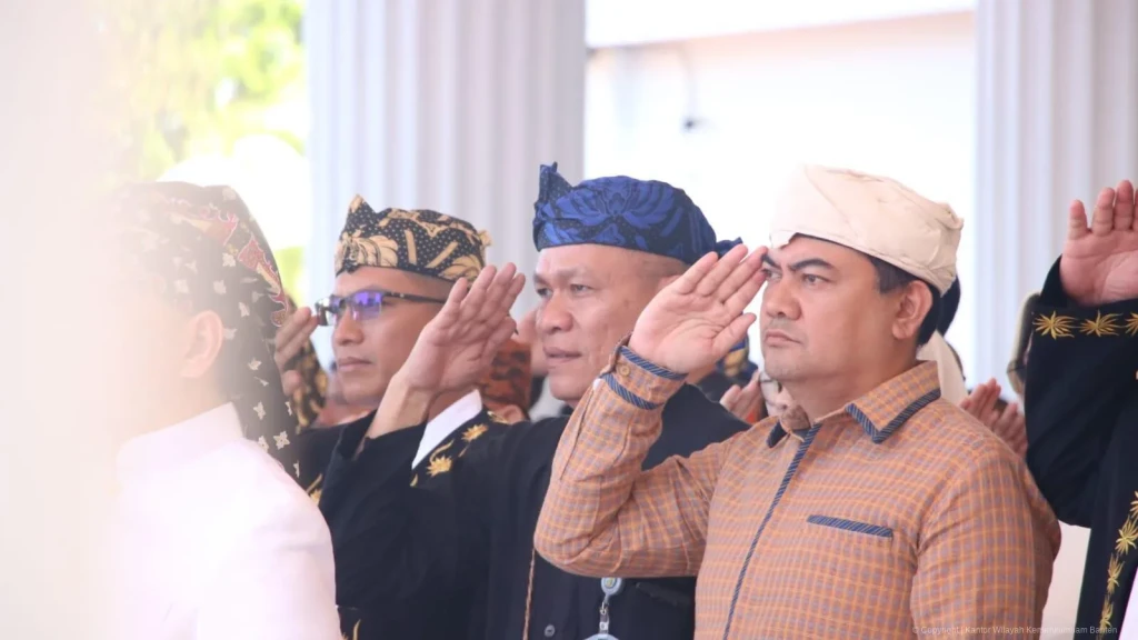 Kanwil Kemenkum Banten Hadiri Upacara HUT ke-25 Provinsi Banten, Gubernur Andra Soni Tegaskan Komitmen Lanjutkan Pembangunan