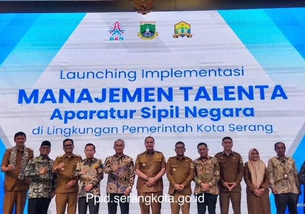 Pemkot Serang Resmi Luncurkan Manajemen Talenta ASN, Siapkan Birokrasi Unggul dan Berdaya Saing