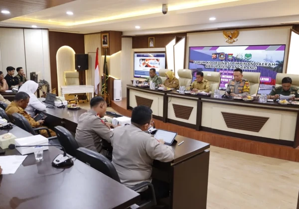 Pemkab Tangerang Gelar Rakor Darurat Antisipasi Cuaca Ekstrem Akhir Tahun 2025