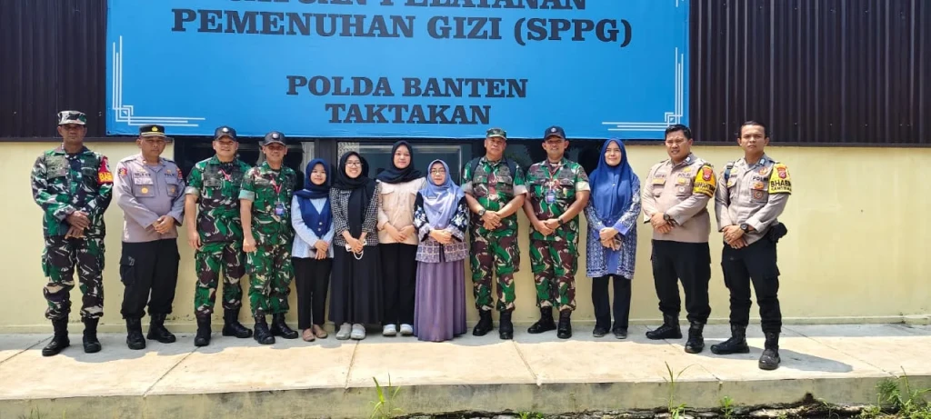 SPPG Polda Banten Dapat Apresiasi dari Pasis Dikreg Seskoad LXVI TA 2025