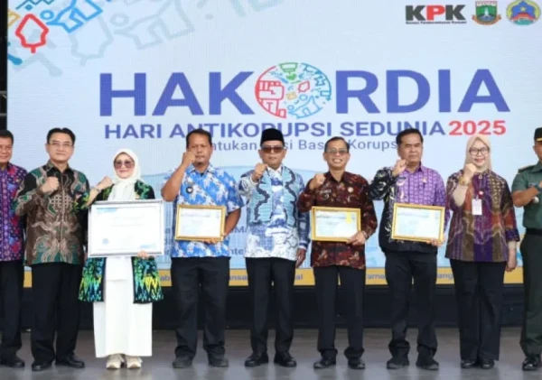 Bupati Tangerang Hadiri Peringatan Hakordia 2025 Tingkat Provinsi Banten