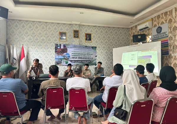 Sinergi ITB dan Desa Sindangheula: Menuju Desa Wisata Berbasis Ekonomi Kreatif