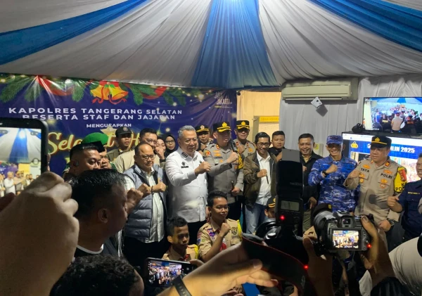 Malam Tahun Baru di Tangsel Kondusif, Benyamin Pastikan Keamanan Hingga Pelosok Wilayah