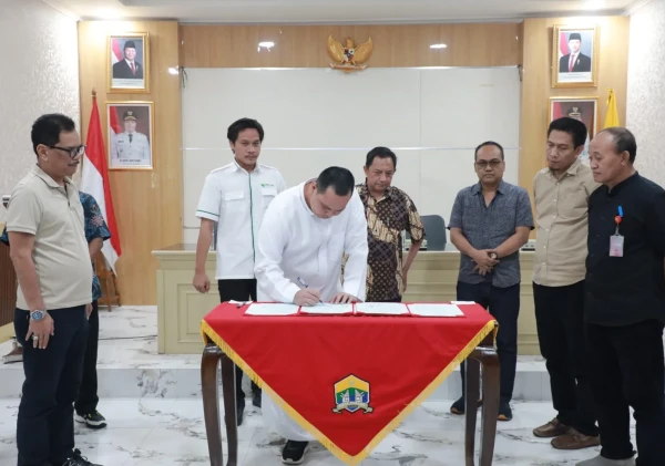 Pemkot Serang Gandeng PT Sauhbahtera Samudera Bangun Infrastruktur Jalan Melalui Program CSR
