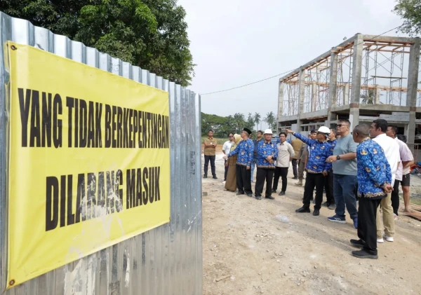 Gubernur Banten Tinjau Progres Pembangunan USB dan RKB di Kabupaten Tangerang