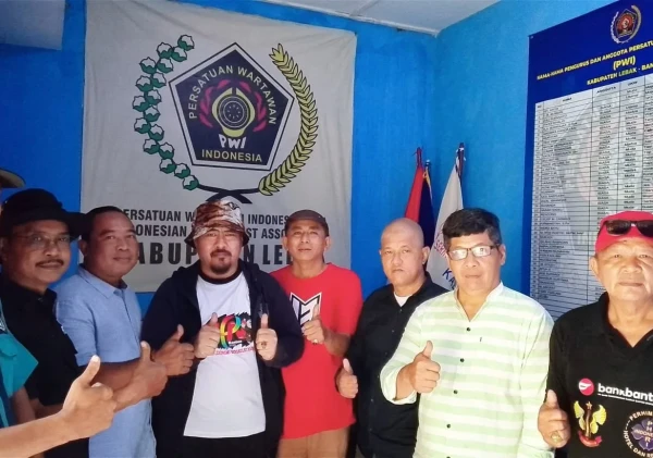 PWI Kota Serang Perkuat Sinergi Lewat Silaturahmi ke PWI Kabupaten Lebak