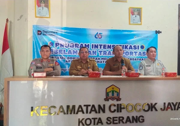 Pemkot Serang dan Jasa Raharja Gelar Program Intensifikasi Keselamatan Transportasi