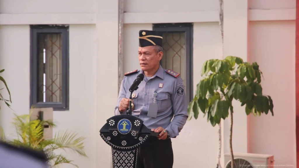 Kemenkum Banten Tekankan Disiplin, Komunikasi, dan Kolaborasi dalam Apel Pagi