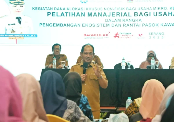 Wabup Serang Ajak Pelaku UMKM Serius Kembangkan Usaha