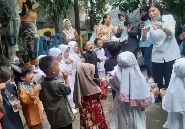 Puskesmas Pagedangan Gelar Pemeriksaan Kesehatan Anak di PAUD dan TK Melati Situgadung