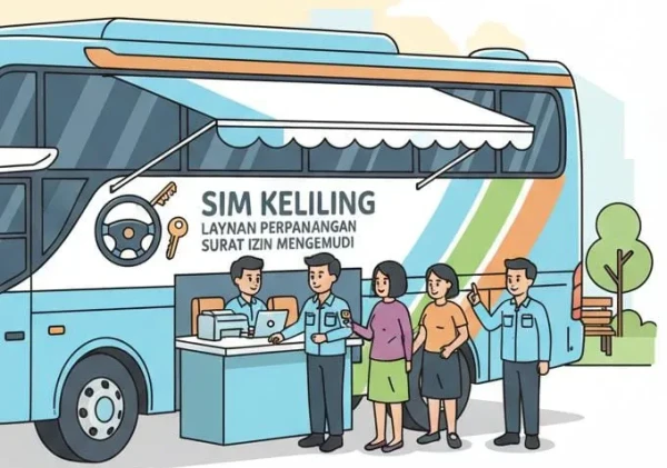 Layanan SIM Keliling Hari Ini Hadir di Dua Lokasi di Serang, Warga Diimbau Datang Lebih Awal