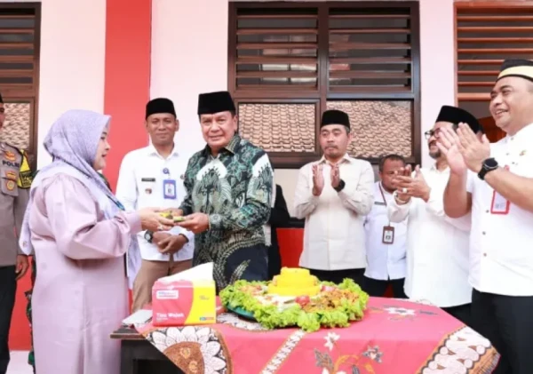 Bupati Tangerang Resmikan Gedung SDN Pancar Budaya di Teluknaga Saat Peringatan Maulid Nabi