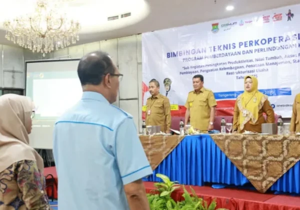 Bupati Tangerang Buka Bimtek Perkoperasian bagi Ketua Pengawas KDKMP
