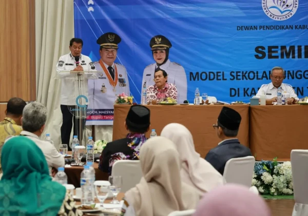 Seminar Sekolah Unggulan Dibuka, Bupati Maesyal Rasyid Siapkan Langkah Besar Pendidikan Kabupaten Tangerang