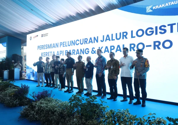 Kapolda Banten Hadiri Peluncuran Jalur Logistik Multimoda di Cilegon