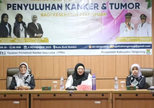 Wabup Tangerang Ajak Perempuan Jadi Agen Perubahan di Bidang Kesehatan