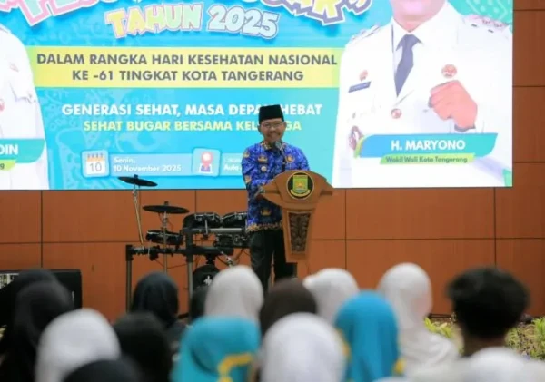 Wali Kota Tangerang Ajak Remaja Jadi Penggerak Hidup Sehat Lewat Gebyar Remaja “Pejuang Bugar”