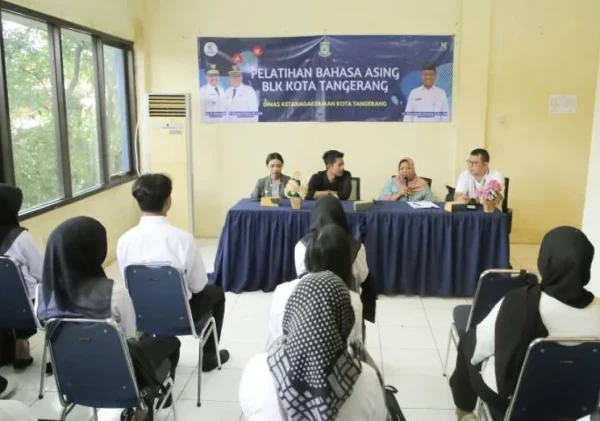 Anak Muda Antusias Ikuti Pelatihan Bahasa Asing di BLK Kota Tangerang