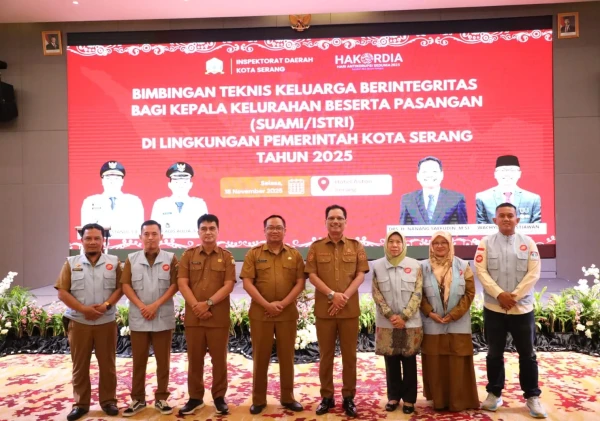 Pemkot Serang Gelar Bimtek Keluarga Berintegritas untuk Perkuat Aparatur Kelurahan