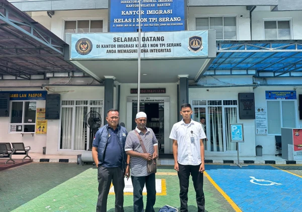 WNA Bangladesh Dideportasi Imigrasi Serang karena Langgar Aturan Keimigrasian