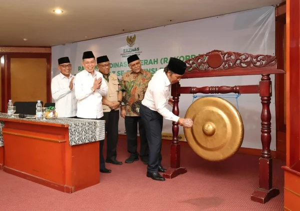 Pj Gubernur Banten Al Muktabar Buka Rapat Koordinasi Daerah Baznas dan LAZ