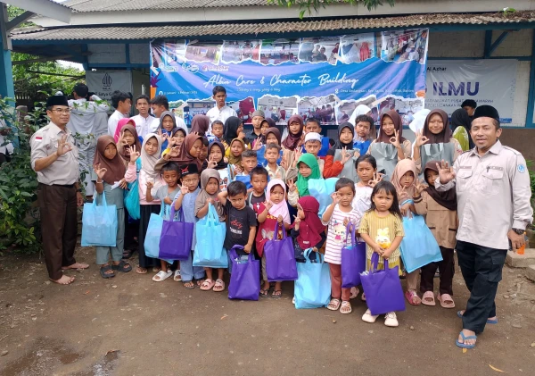 SMP Islam Al-Azhar 3 Bintaro, Dukung Kegiatan Desa Gemilang Menjadi Program Unggulan OSIS