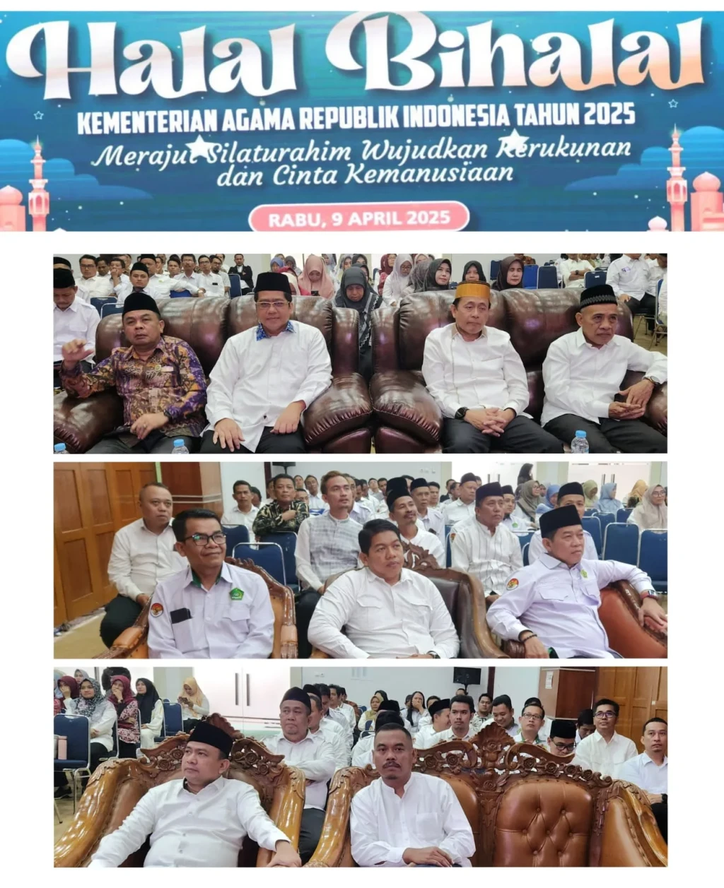Halal Bihalal Kemenag 1446 H: Merajut Silaturahim, Wujudkan Kerukunan dan Cinta Kemanusiaan