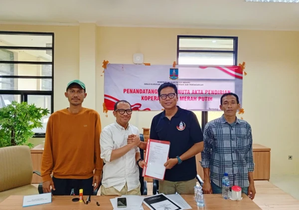 Koperasi Desa Merah Putih Ujung Tebu Resmi Berbadan Hukum