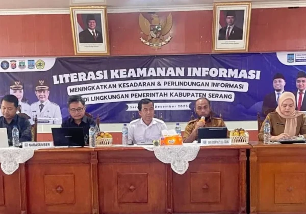 Diskominfo Serang Genjot Literasi Keamanan Informasi, Tekankan Bahaya Kebocoran Data Pribadi
