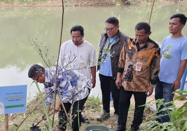 Pemprov Banten Salurkan 3.000 Bibit Pohon Dukung Gerakan ‘Banten Teduh, Tangerang Sejuk