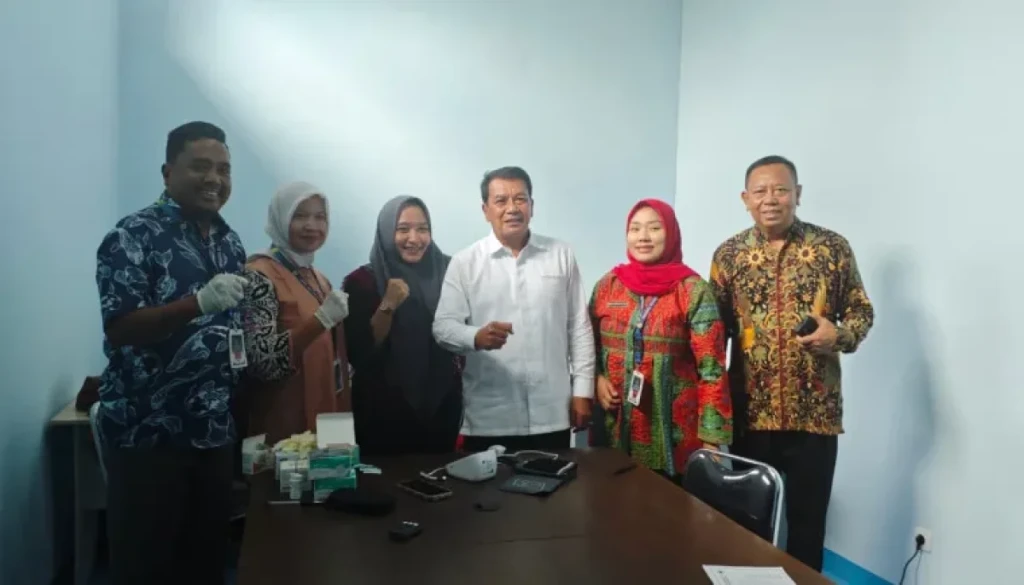 Puskesmas Jambe Hadiri Peresmian Satuan Pelayanan Pemenuhan Gizi di Desa Tipar Raya