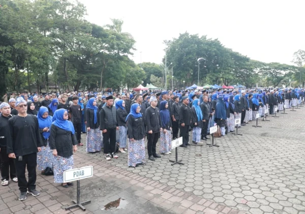 ASN Pemkot Serang Kompak Kenakan Batik dan Pangsi, Peringati Hari Ibu ke-97