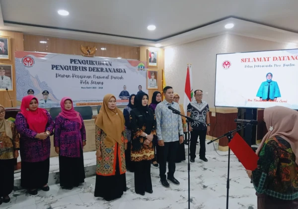 Dekranasda Kota Serang Periode 2025-2030 Resmi Dikukuhkan