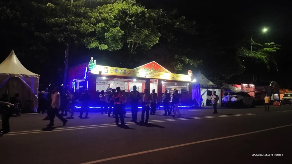 Pemkot Serang dan Forkopimda Laksanakan Patroli Malam Natal di Empat Titik