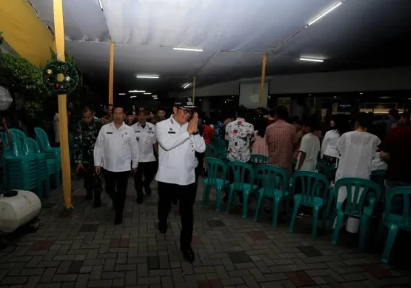 Wakil Wali Kota Tangerang Pantau Pelaksanaan Perayaan Natal, Pastikan Aman dan Kondusif