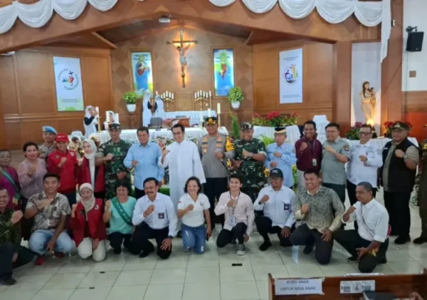 Bupati Tangerang Tinjau Posko Kesehatan Nataru di Gereja Gregorius