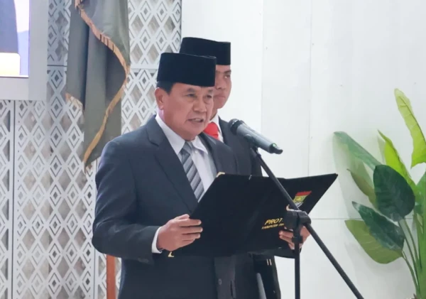 Bupati Tangerang Lantik Dirops Perumda Pasar NKR, Tekankan Kolaborasi dan Sinergi
