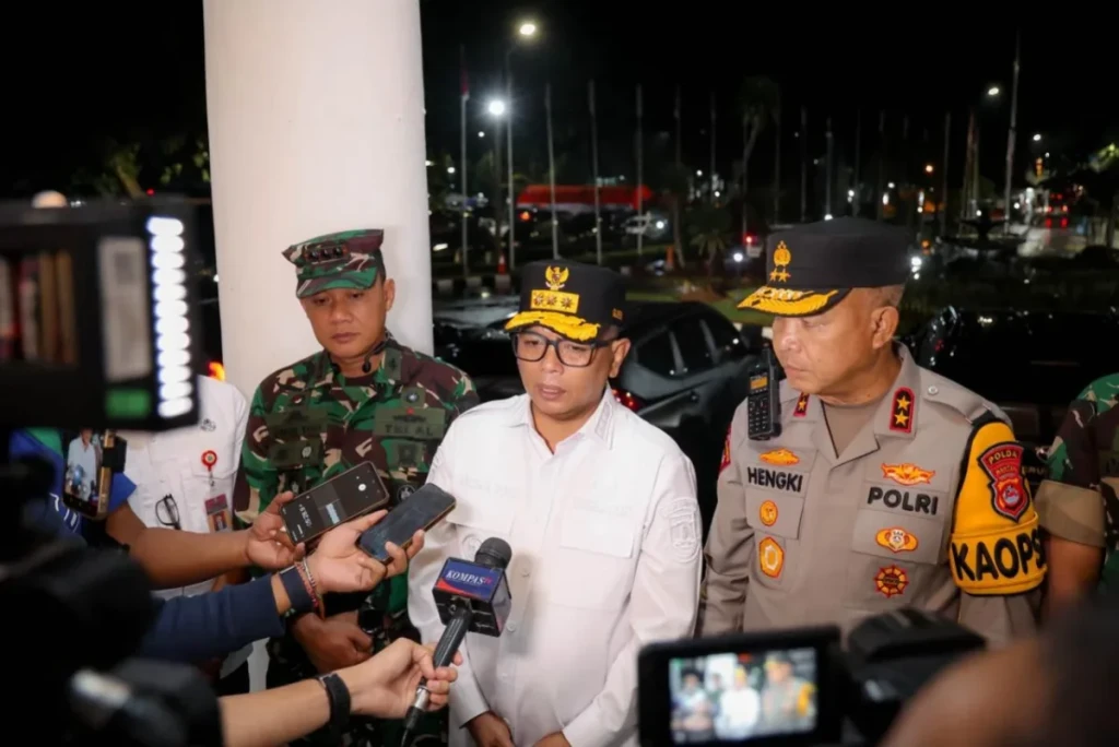 Gubernur Banten dan Kapolda Ikuti Konferensi Video Operasi Lilin 2025, Pastikan Keamanan Malam Tahun Baru