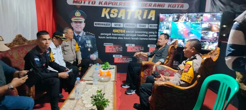 Sekda Kota Serang Pantau Keamanan Malam Tahun Baru, Pastikan Siaga di Semua Pos Pelayanan