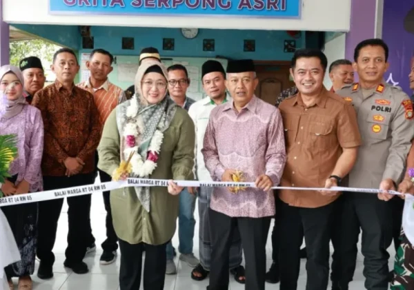 Wabup Tangerang Resmikan Balai Warga RT. 04 RW. 05 Perum Griya Serpong Asri