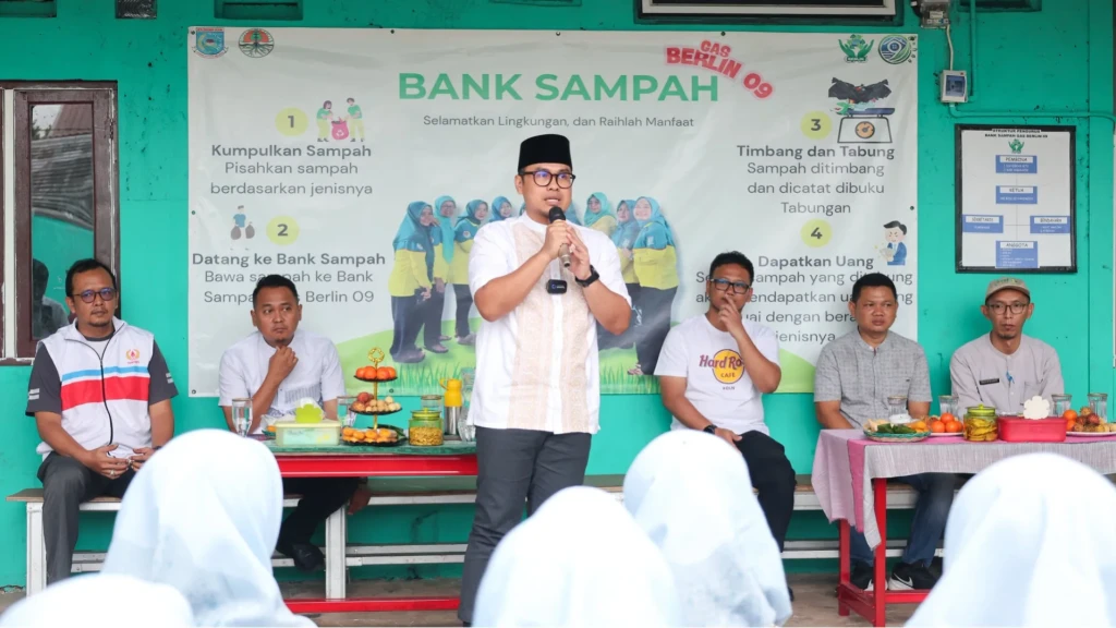 Wakil Wali Kota Tangsel Tinjau Bank Sampah Gas Berlin, Apresiasi Keberhasilan Pengelolaan Sampah