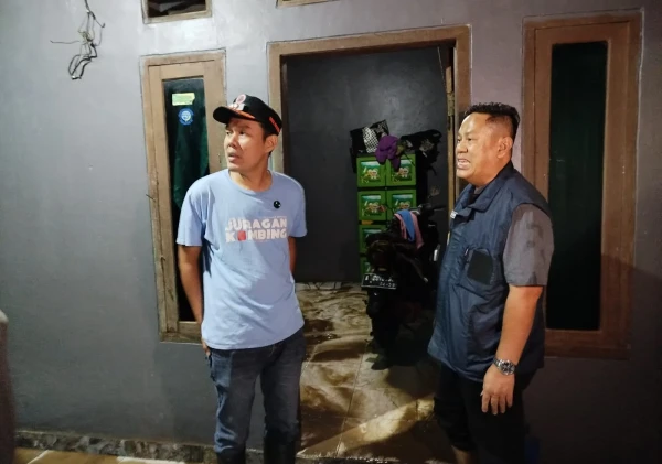 Wakil Wali Kota Serang Tinjau Lokasi Banjir, Bawa Bantuan Makanan untuk Warga