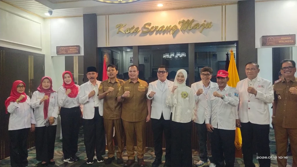 Gedung Kantor PMI Kabupaten Serang Diserahkan kepada Pemkot Serang
