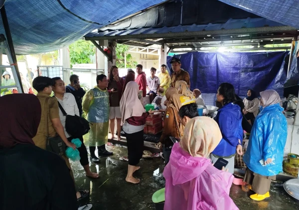 Banjir Melanda Kota Serang, Wakil Wali Kota Serang Tinjau Lokasi