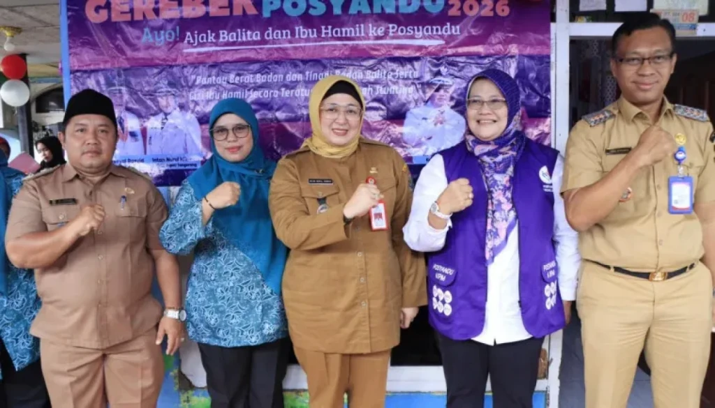 Wabup Tangerang Lakukan Monitoring Gerebek Posyandu di Rajeg