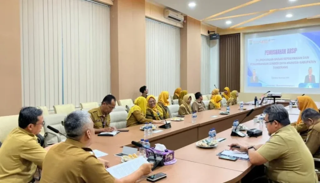 BKPSDM Kabupaten Tangerang Musnahkan Lebih dari 14.000 Arsip Inaktif